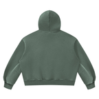 Unisex Vintage Wash Boxy Fleece Hoodie