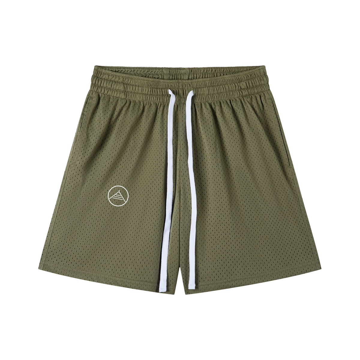 Mesh Drawstring Shorts