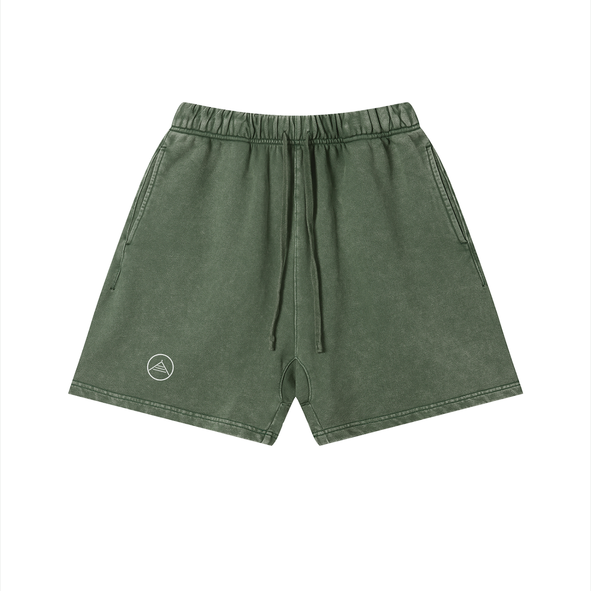 Unisex Vintage Wash Cotton Shorts