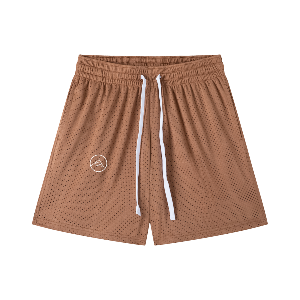 Mesh Drawstring Shorts